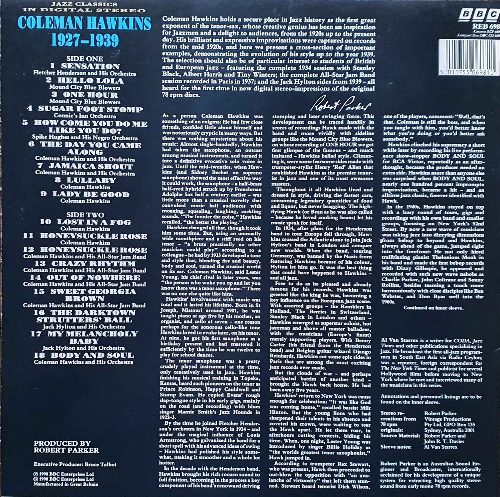 Back cover of REB 698